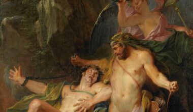 Hercules Delivering Prometheus by Nicolas Bertin, Public Domain